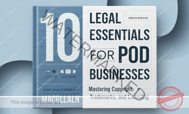 10 Legal Essentials for POD Businesses: Mastering Copyright, Trademarks, and Licensing