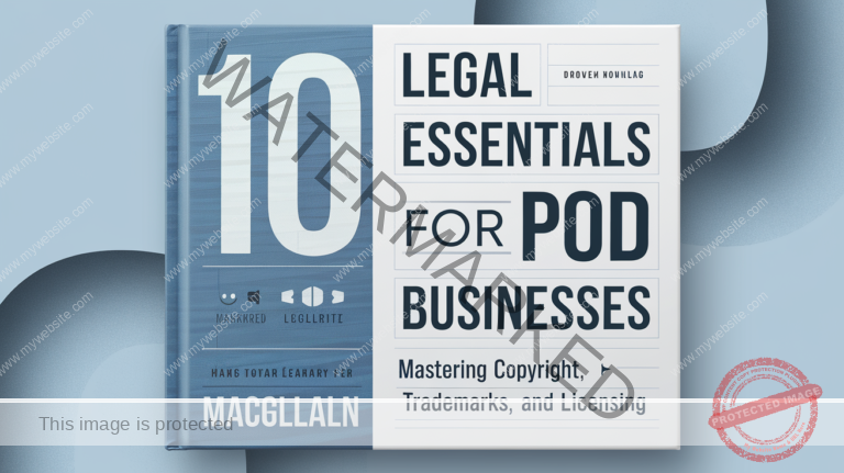 10 Legal Essentials for POD Businesses: Mastering Copyright, Trademarks, and Licensing