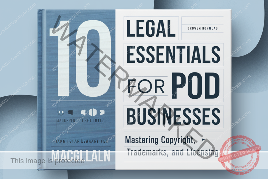 10 Legal Essentials for POD Businesses: Mastering Copyright, Trademarks, and Licensing