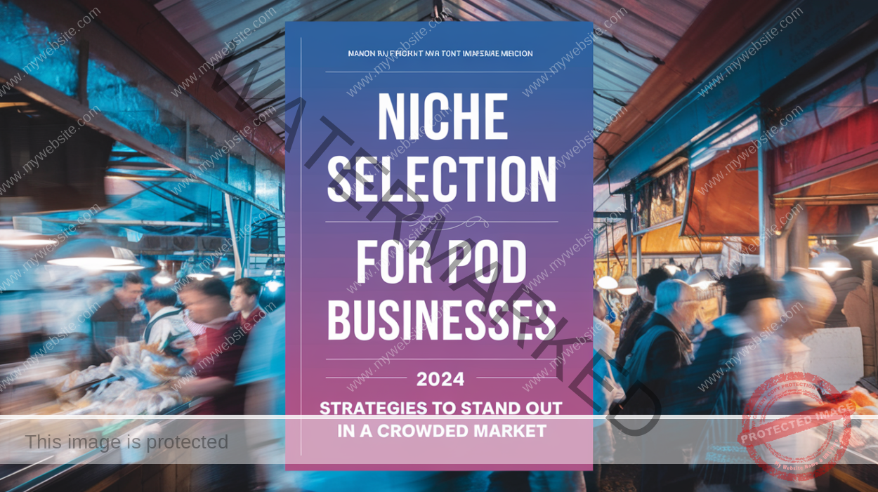 Niche Selection for POD Businesses: 2024 Strategies to Stand Out in a Crowded Market