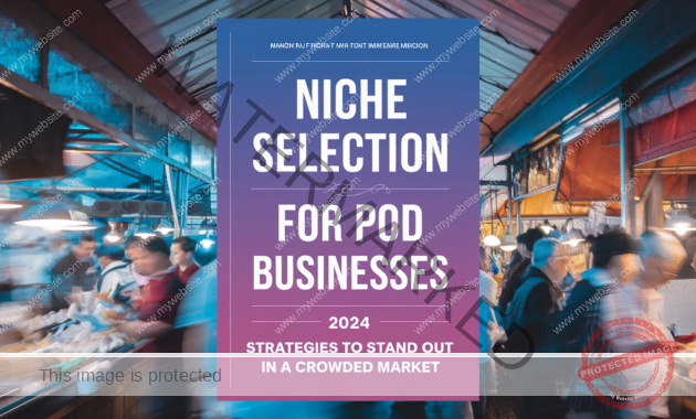 Niche Selection for POD Businesses: 2024 Strategies to Stand Out in a Crowded Market