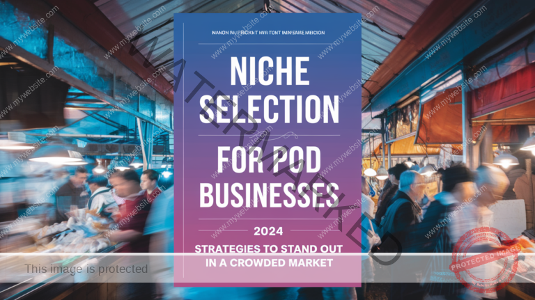 Niche Selection for POD Businesses: 2024 Strategies to Stand Out in a Crowded Market