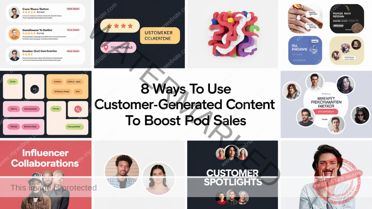 8 Ways to Use Customer-Generated Content to Boost POD Sales