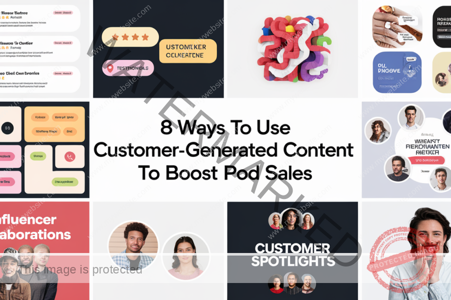 8 Ways to Use Customer-Generated Content to Boost POD Sales