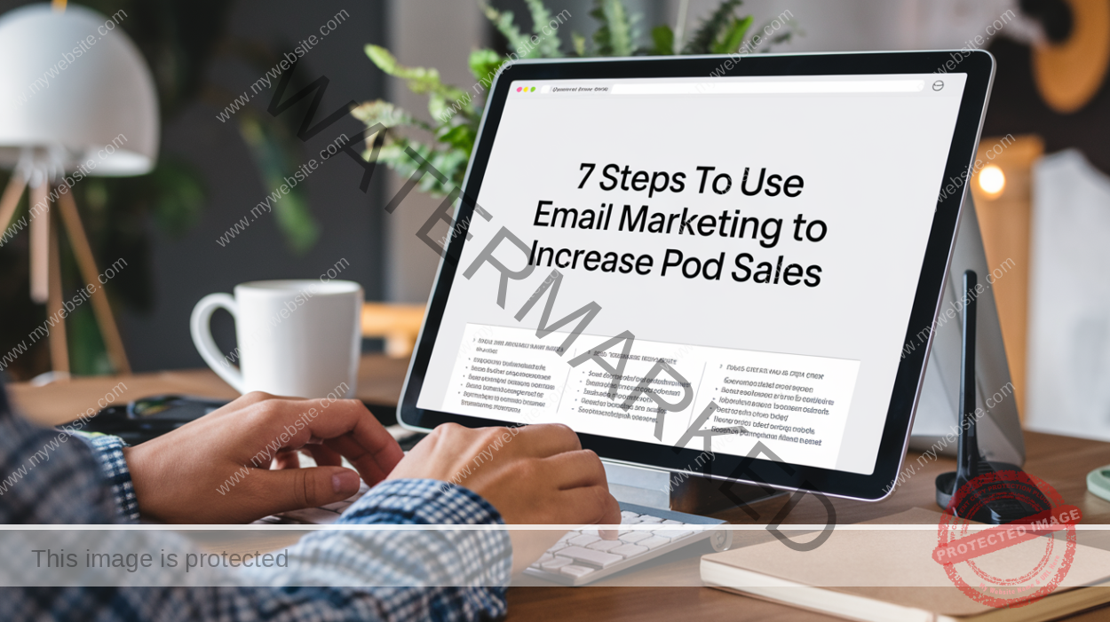 7 Steps to Use Email Marketing to Increase POD Sales