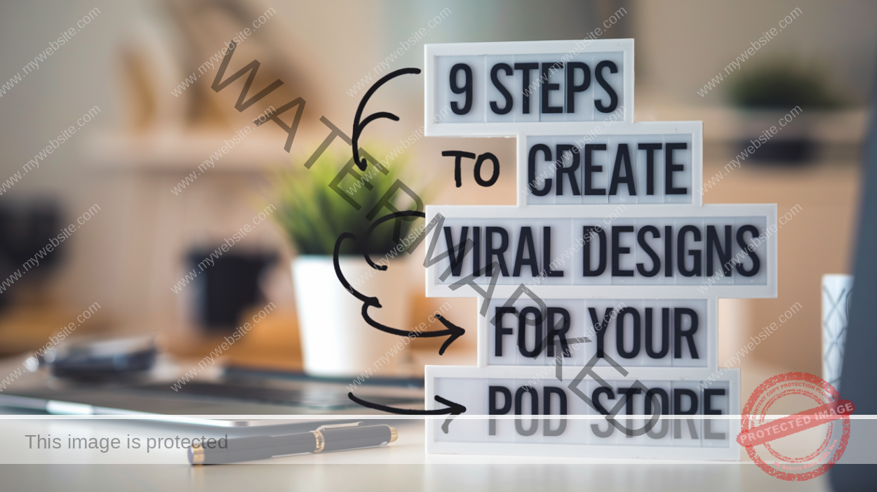 9 Steps to Create Viral Designs for Your POD Store