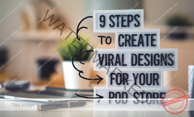 9 Steps to Create Viral Designs for Your POD Store