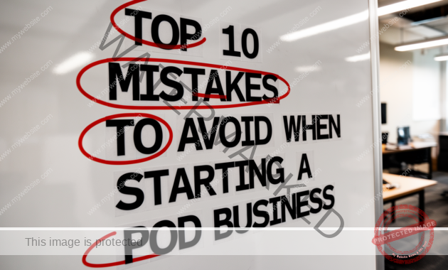 Top 10 Mistakes to Avoid When Starting a POD Business